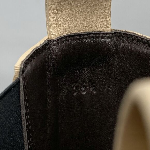 Bottega Veneta Lug Sole Leather Chelsea Boots size 36.5 - Picture 9 of 12